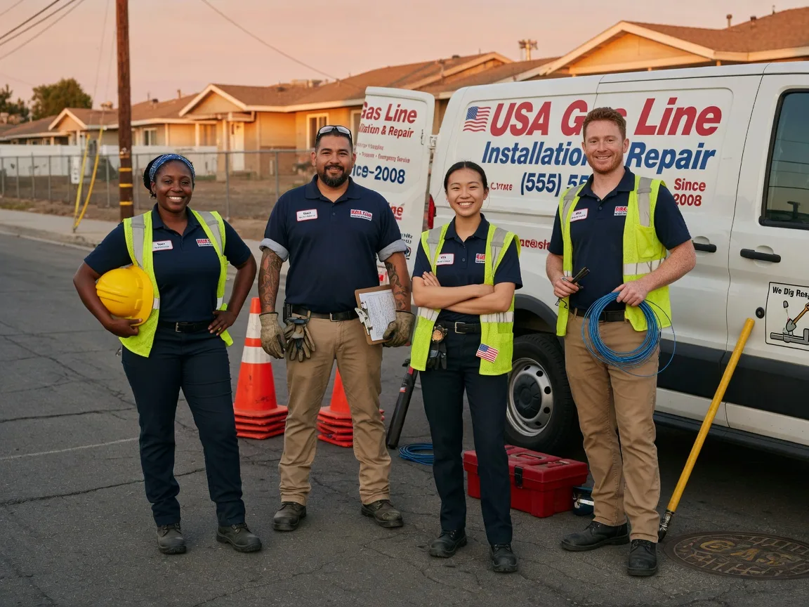 Gas Line Installation company in Smoaks, SC